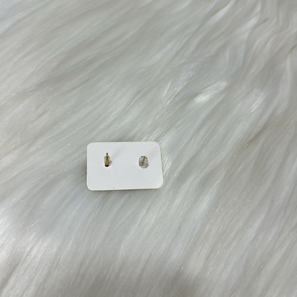 Earrings Red Rhinestone Vintage Style - Picture 3 of 5